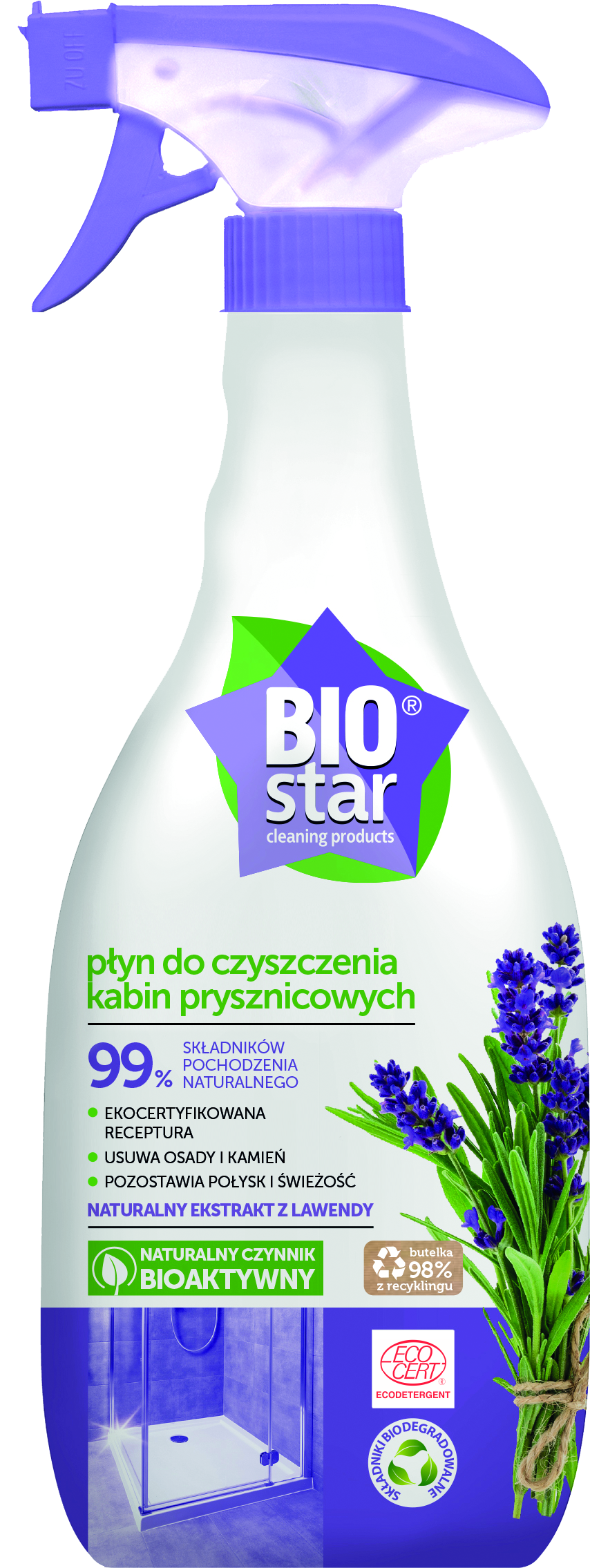 BIOstar 샤워부스 세정제 700ml 스프레이 용기